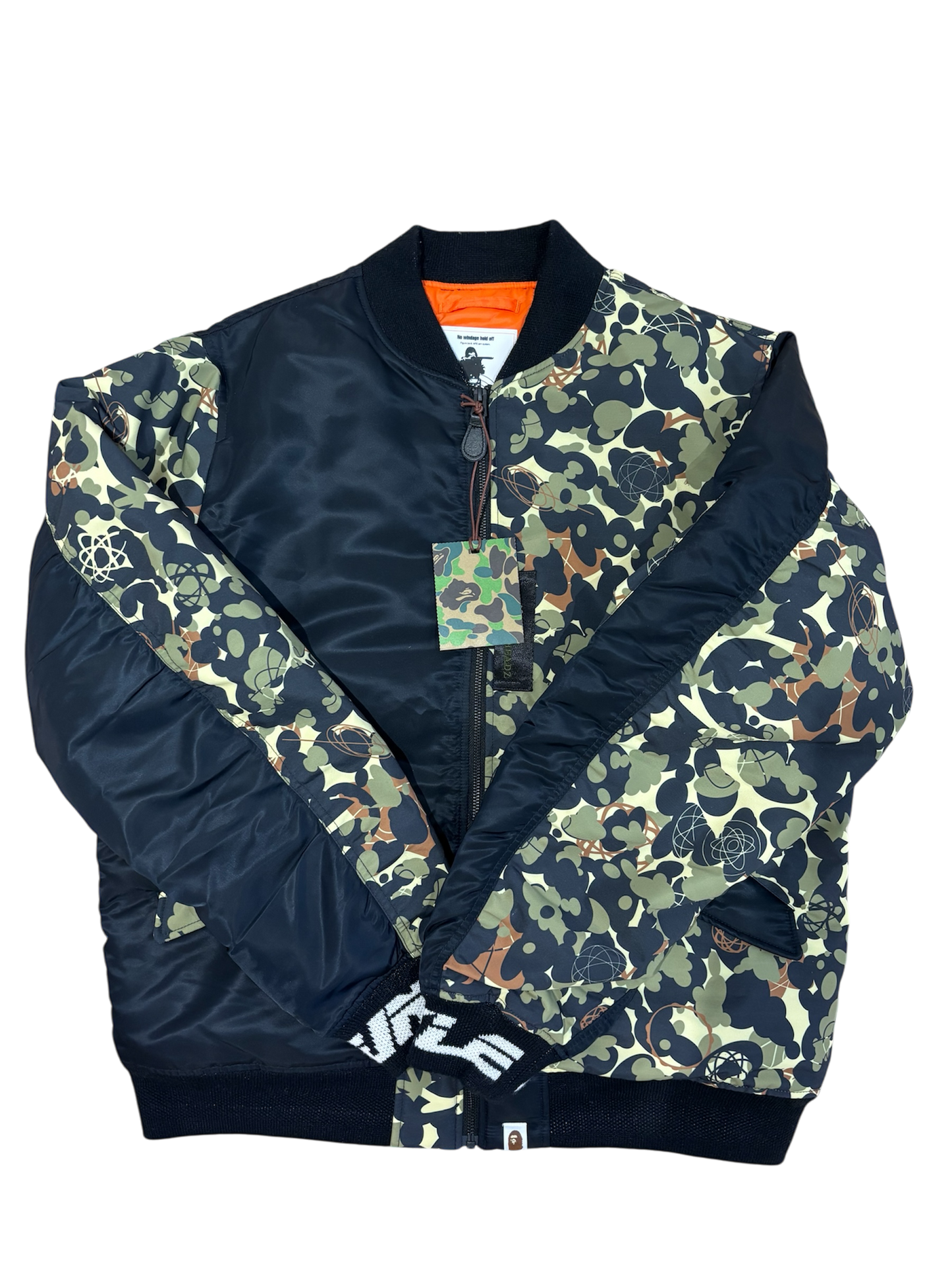 Bape X MO’WAX X UNKLE MA-1 Jacket