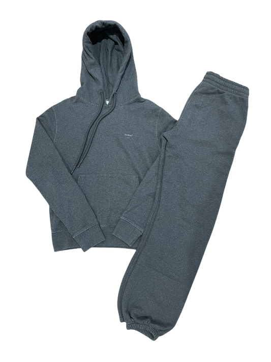 Off White Arrow Full Tracksuit Melange Grey