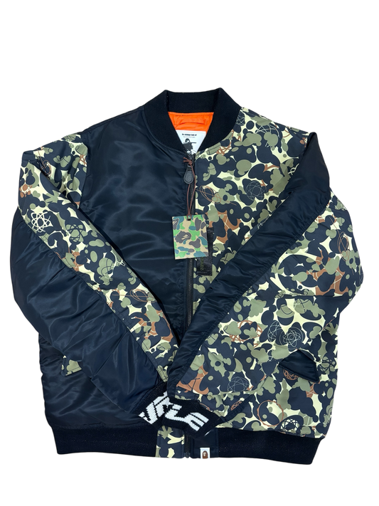 Bape X MO’WAX X UNKLE MA-1 Jacket