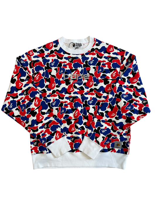 Bape X Carhartt London Camo Crewneck