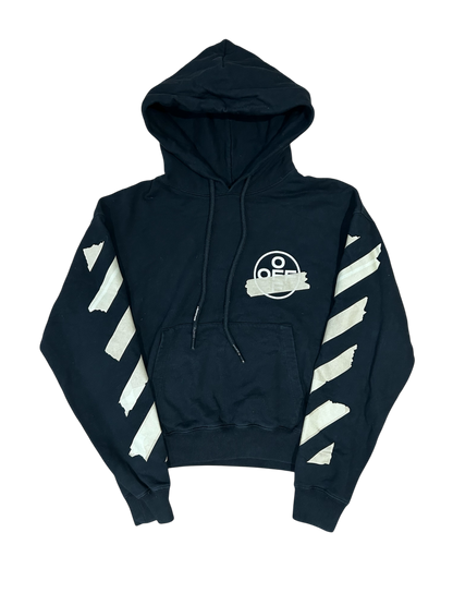 Off White Tape Hoodie