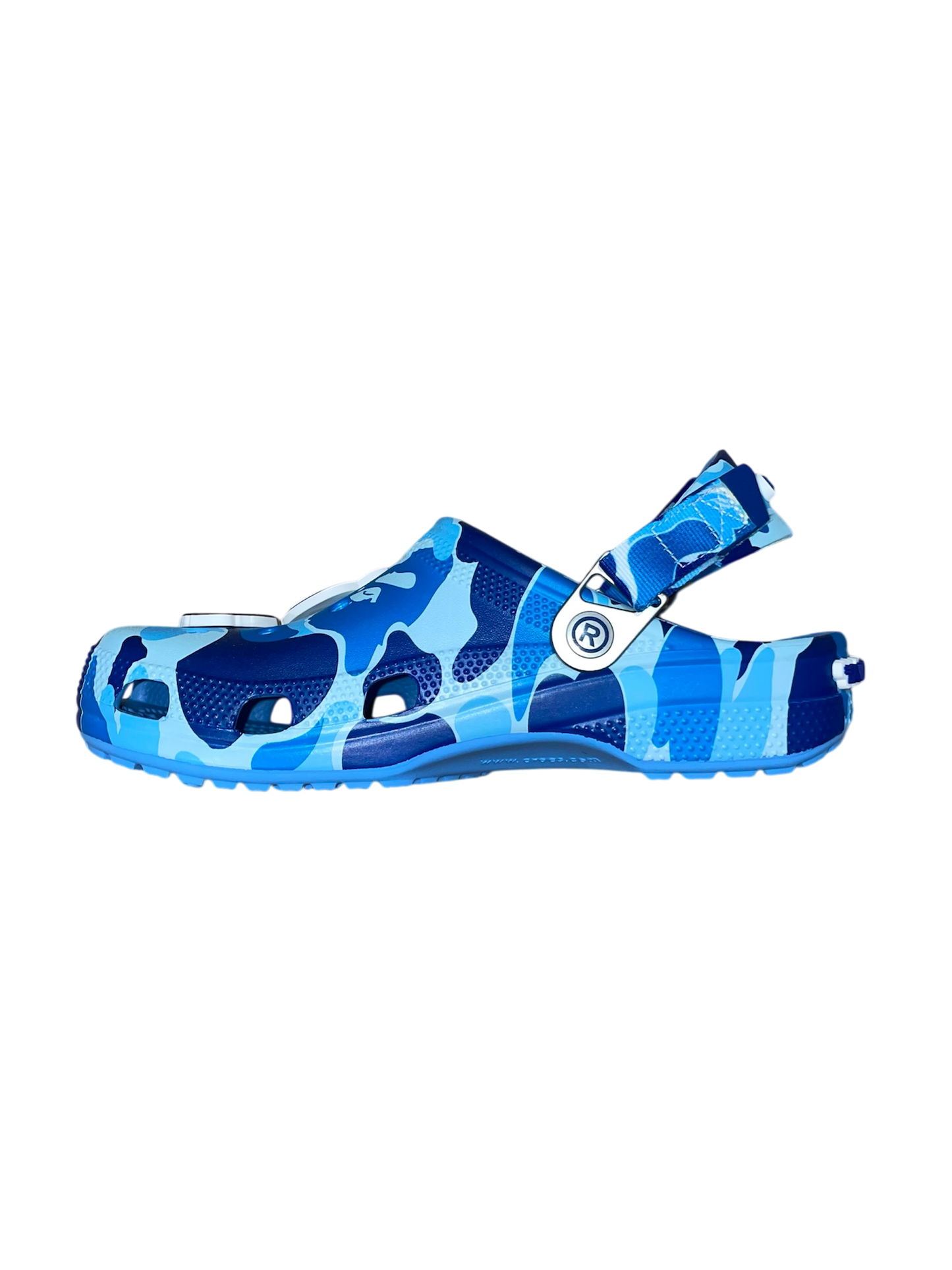 Bape X Crocs Classic Clog ABC Blue