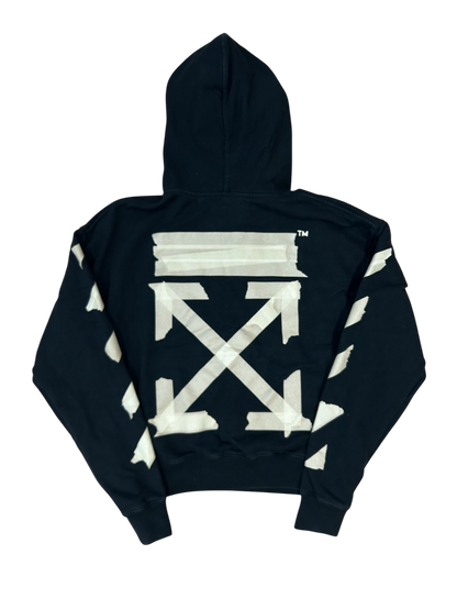 Off White Tape Hoodie