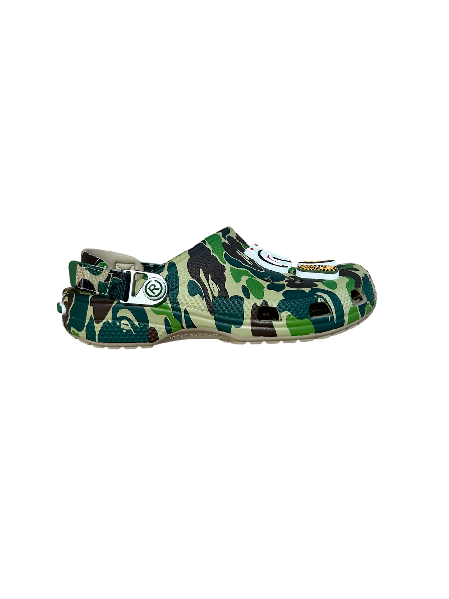 Bape X Crocs Classic Clog ABC Green Junior